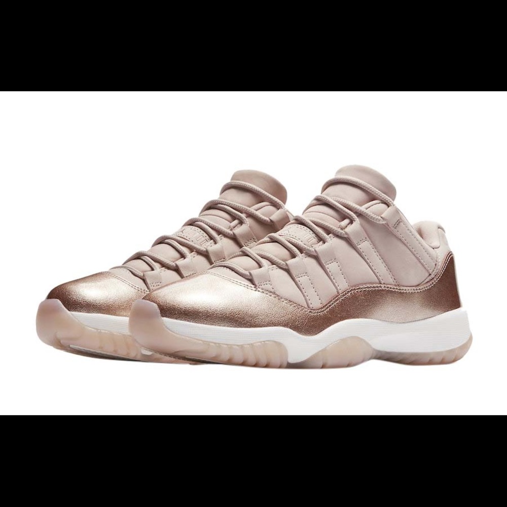 Jordan 11 Retro Low Rose Gold